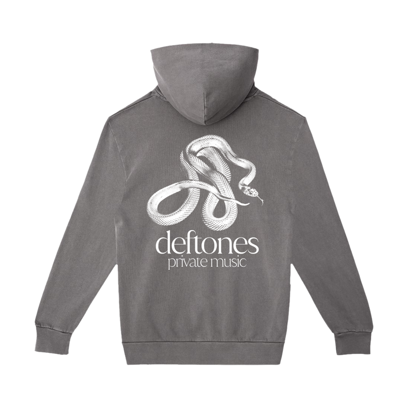 private music embroidered hoodie